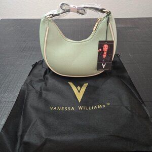 New, with tags. Vanessa Williams Crescent Shoulder Bag- Mint Color.